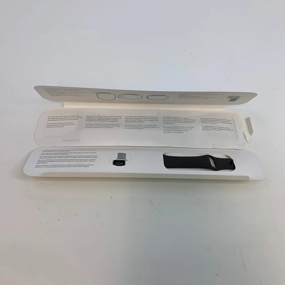Apple Watch Rubber 42mm Dark Olive Hook and Loop Closure‎